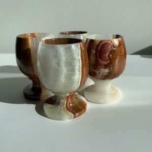 Marbled Onyx Shot Glasses